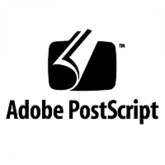 Logo of Adobe Postscript