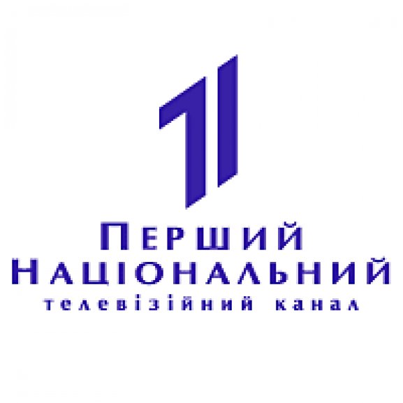 Logo of 1 Nacional Ukraine TV Channel