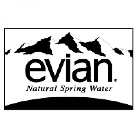 Logo of Evian