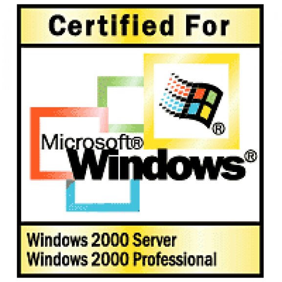 Logo of Microsoft Windows 2000