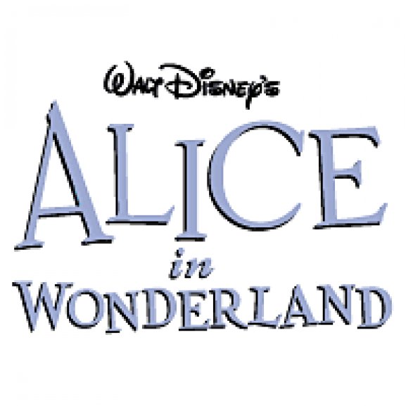 Logo of Disney's Alice in Wonderland