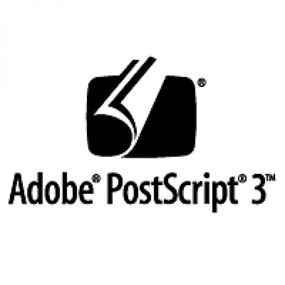 Logo of Adobe PostScript 3