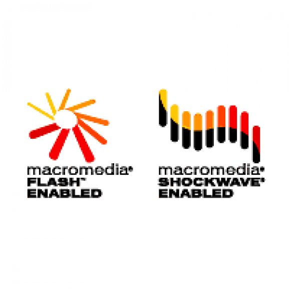 Logo of Macromedia Flash Enabled