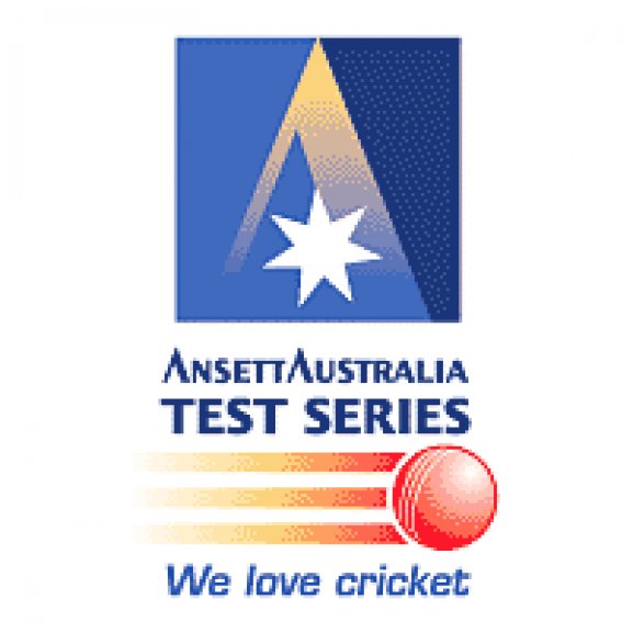 Logo of Ansett Australia Test Series