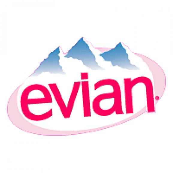 Logo of Evian