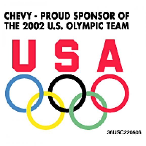 Logo of Chevy - Sponsor of Olympic Team