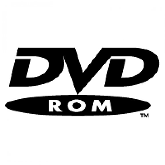 Logo of DVD ROM