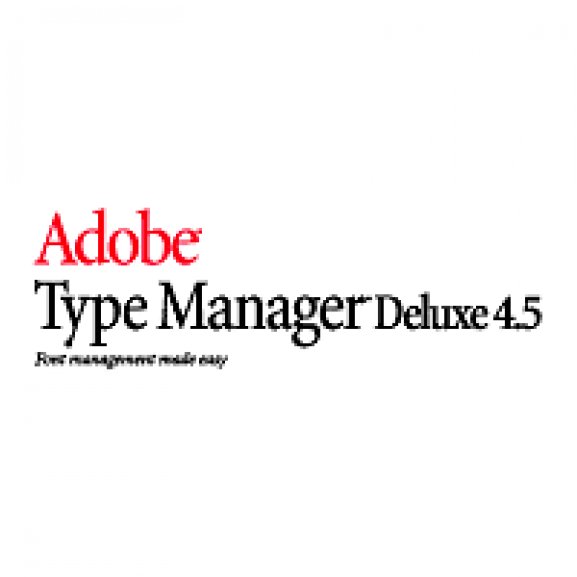 Logo of Adobe Type Manager Deluxe