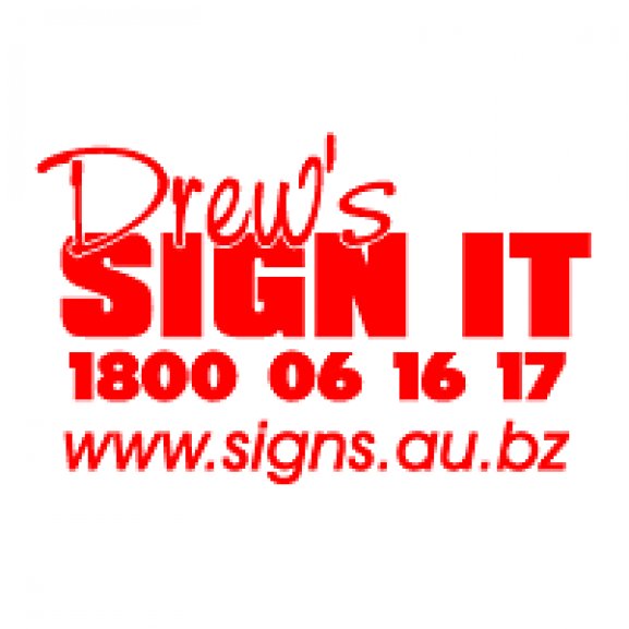 Logo of Drew&#039;s Sign It