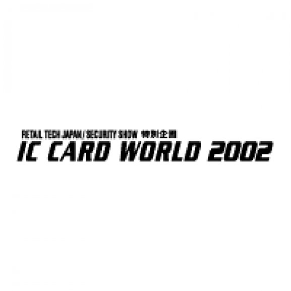 Logo of IC Card World 2002