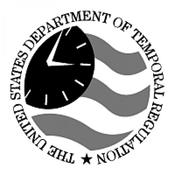 Logo of The United States Department of Temporal Regulation