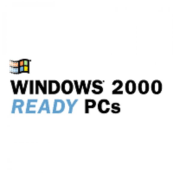 Logo of Windows 2000 Ready PCs