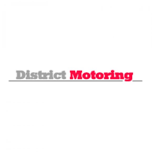 Logo of District Motoring