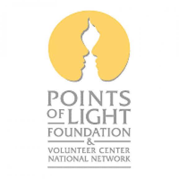 Logo of Points of Light Foundation &amp; Volunteer Center National Network