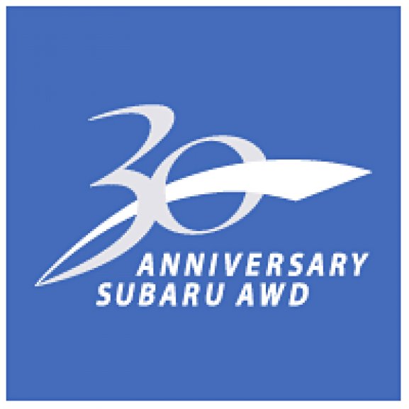 Logo of 30 Anniversary Subaru AWD
