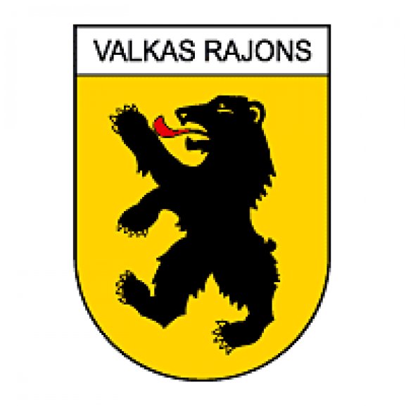 Logo of Valkas Rajons