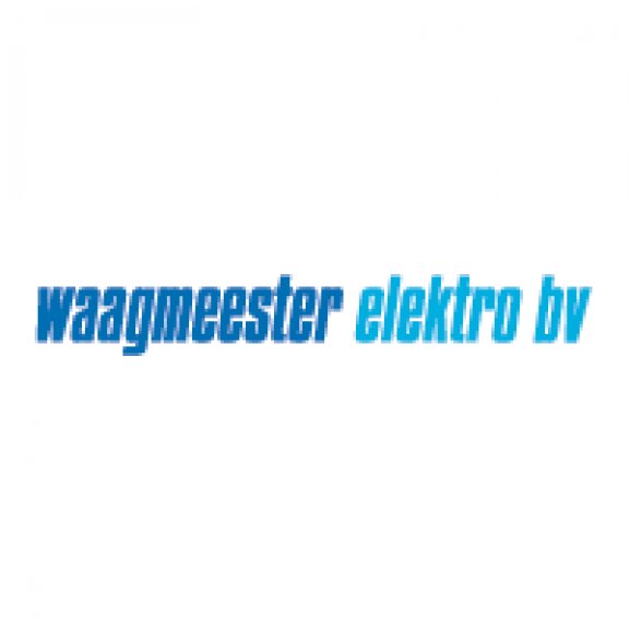 Logo of Waagmeester Elektro BV