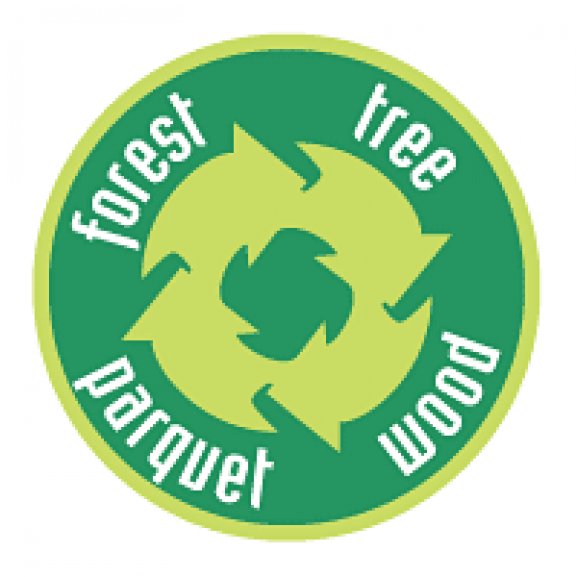 Logo of Forest tree parquet wood