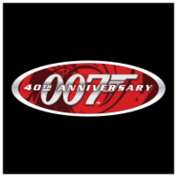 Logo of 007 40th Anniversary