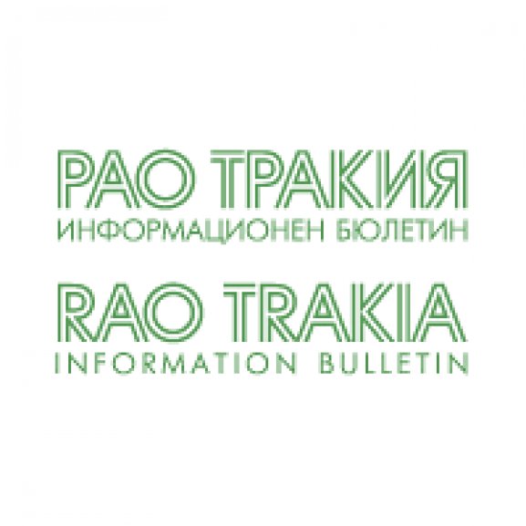 Logo of RAO Trakia