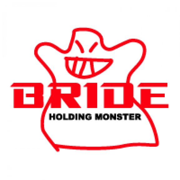 Logo of Bride Holding Monster