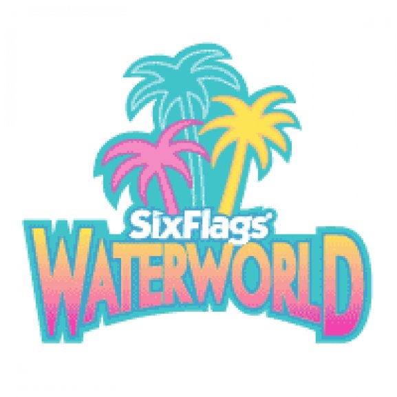 Logo of Six Flags Waterworld
