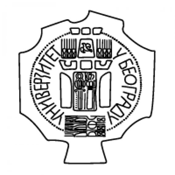 Logo of Belgrade University