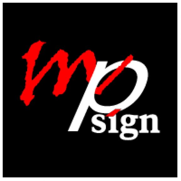 Logo of MP sign