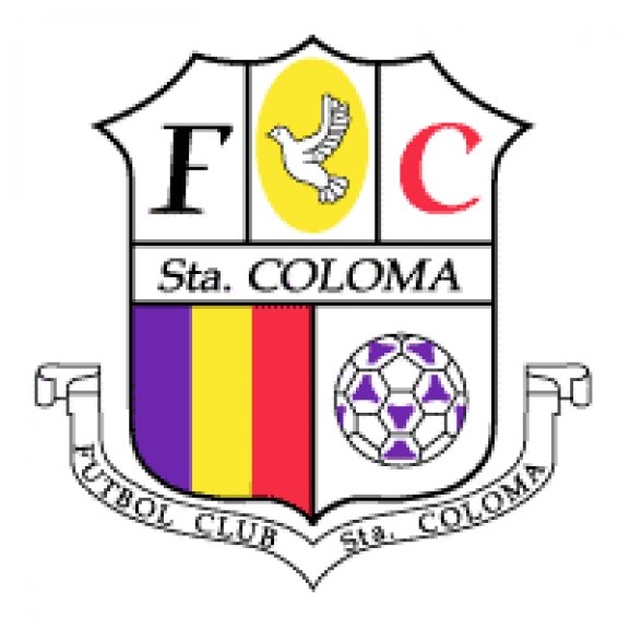 Logo of FC Santa-Coloma