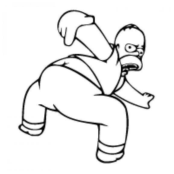 Logo of Homer Butt Homero Trasero