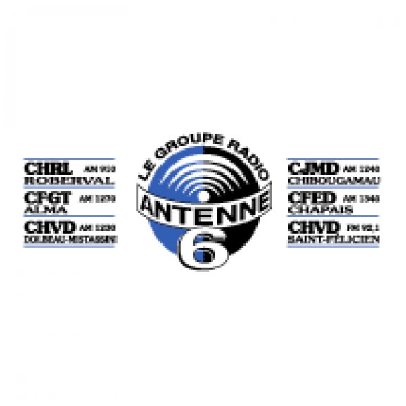 Logo of Groupe Radio Antenne 6