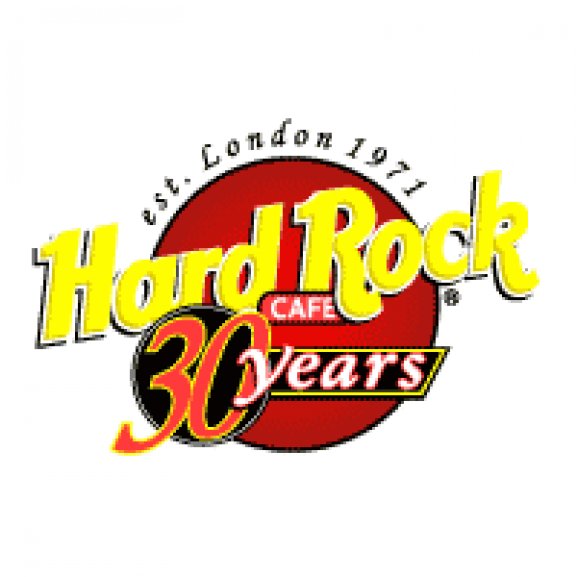Logo of Hard Rock 30 Years