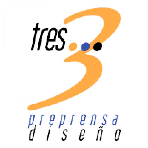 Logo of Tres, Bur? de Preprensa y Diseno