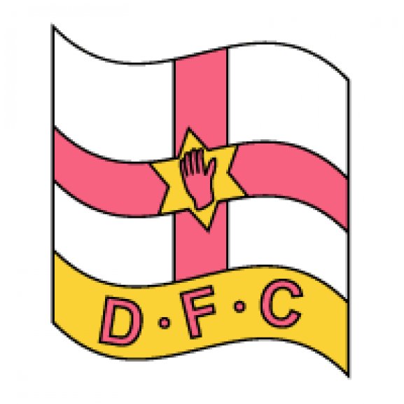 Logo of FC Distillery Lisburn (old logo)