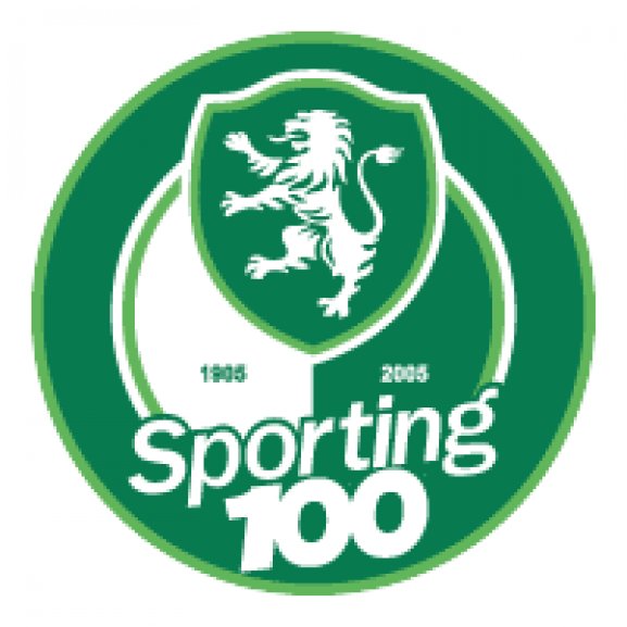 Logo of Sporting Clube de Portugal - 100 years anniversary logo