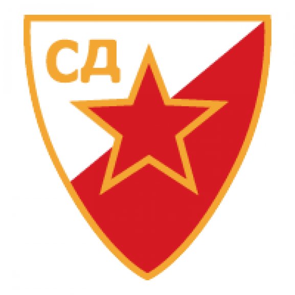 Logo of SD Crvena Zvezda Belgrad (old logo)