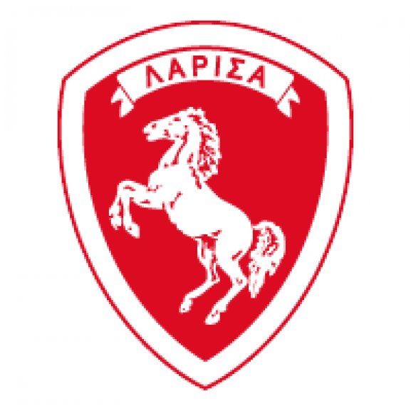 Logo of Larisa (old logo)