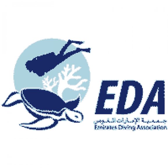 Logo of Emirates Diving Association (EDA)