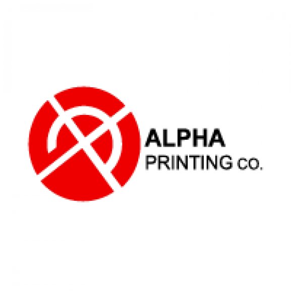 Logo of Alpha printing co.