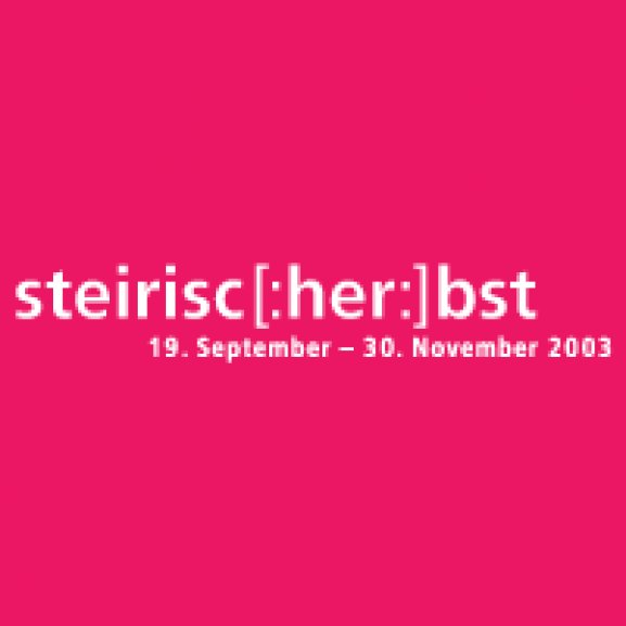 Logo of Steirischer Herbst 2003 Graz