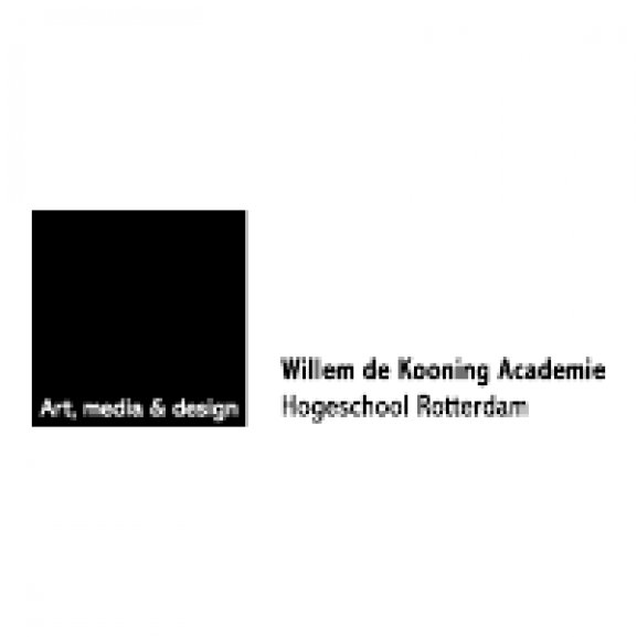 Logo of willem de kooning academie rotterdam