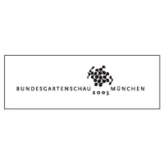 Logo of BUGA 2005 Bundesgartenschau München b/w