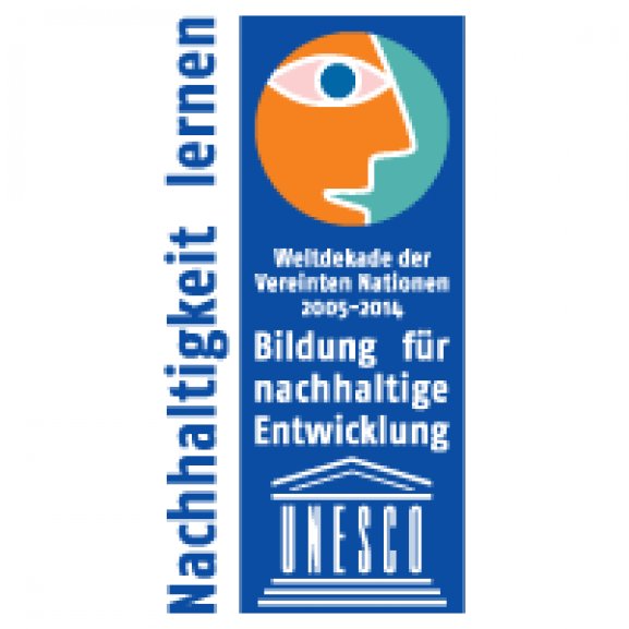 Logo of UNESCO Weltdekade 2005-2014 Bildung für nachhaltige Entwicklung