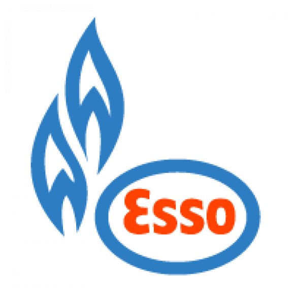 Logo of esso gas