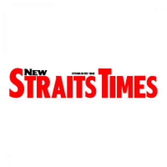 Logo of new straits times