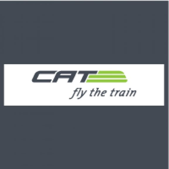 Logo of CAT fly the train