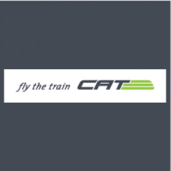 Logo of CAT fly the train