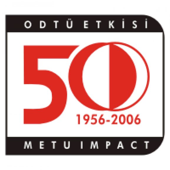 Logo of Odtu 50 yil
