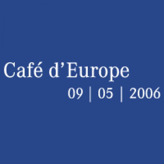 Logo of Café d&#039;Europe 2006