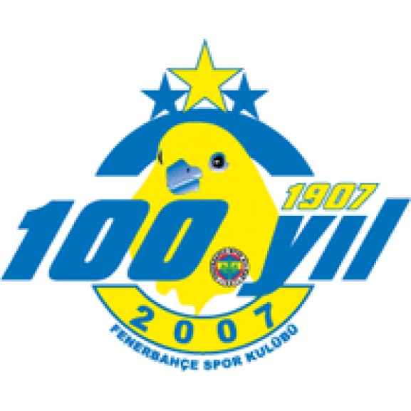 Logo of fenerbahce 100 yil